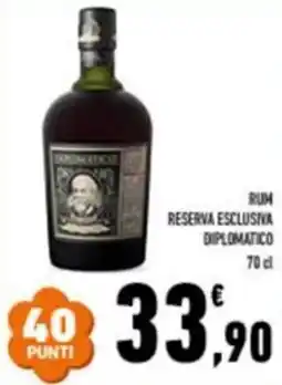 Conad Rum reserva esclusiva diplomatico offerta