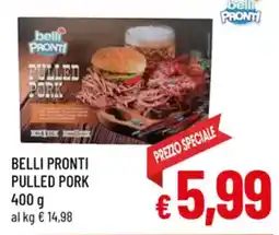 A&O Belli pronti pulled pork offerta