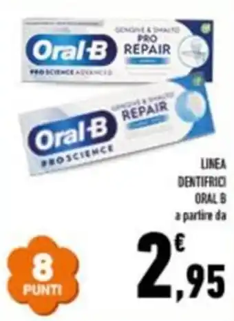 Conad Linea dentifrici oral b a partire da offerta