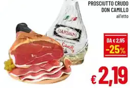 A&O Prosciutto crudo don camillo offerta