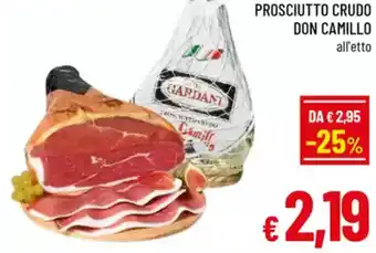 A&O Prosciutto crudo don camillo offerta