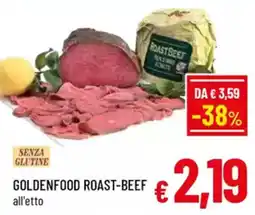 A&O Goldenfood roast-beef offerta