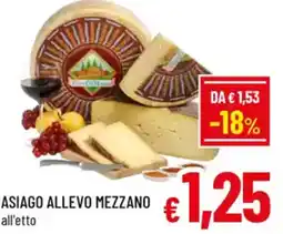 A&O Asiago allevo mezzano offerta