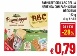 A&O Parmareggio l'abc della merenda con parmigiano reggiano offerta