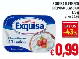 A&O Exquisa il fresco cremoso classico offerta