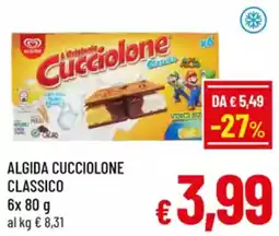 A&O Algida cucciolone classico offerta