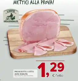 Todis Prosciutto cotto alta qualità offerta