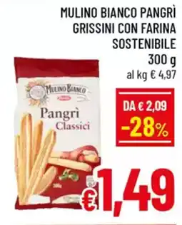 A&O Mulino bianco pangrì grissini con farina sostenibile offerta