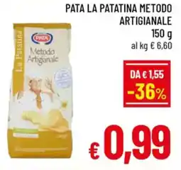 A&O Pata la patatina metodo artigianale offerta