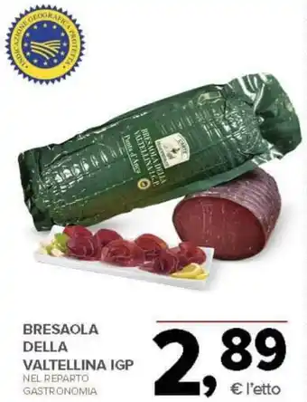 Todis Bresaola della valtellina igp offerta