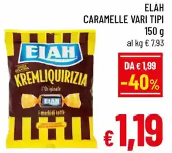 A&O Elah caramelle vari tipi offerta