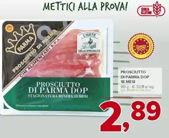 Todis Prosciutto di parma dop 18 mesi offerta