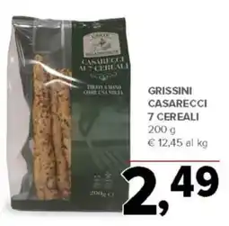 Todis Grissini casarecci 7 cereali offerta