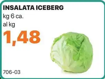 GrosMarket Insalata iceberg offerta