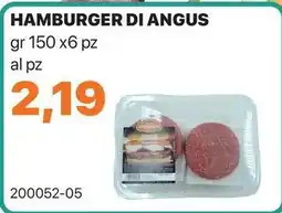 GrosMarket Hamburger di angus offerta