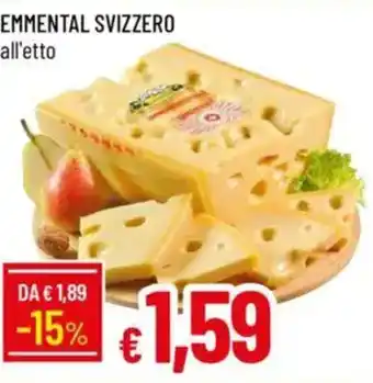 IperFamila Emmental svizzero all'etto offerta