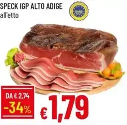 IperFamila Speck igp alto adige all'etto offerta