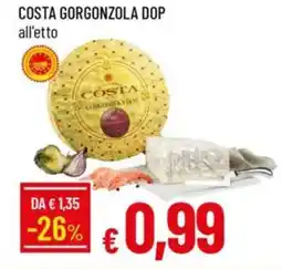 IperFamila Costa gorgonzola dop all'etto offerta