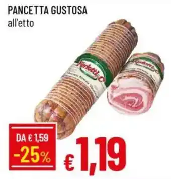 IperFamila Pancetta gustosa all'etto offerta