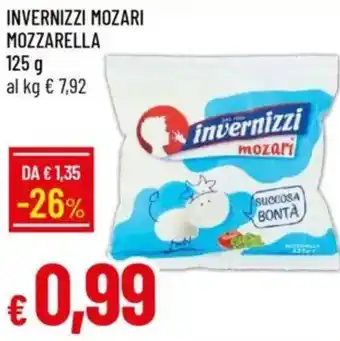 IperFamila Invernizzi mozari mozzarella offerta