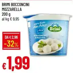 IperFamila Brimi bocconcini mozzarella offerta