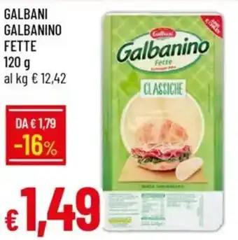 IperFamila Galbani galbanino fette offerta