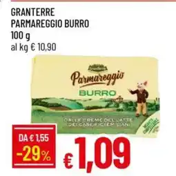 IperFamila Granterre parmareggio burro offerta