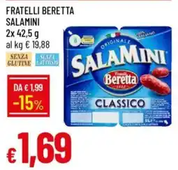 IperFamila Fratelli beretta salamini offerta