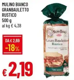 IperFamila Mulino bianco granbauletto rustico offerta