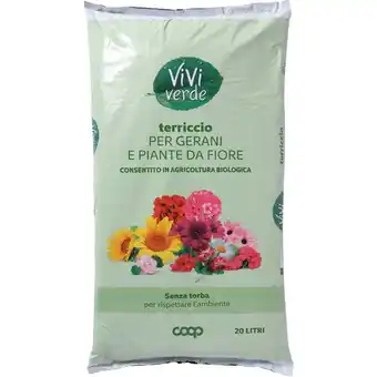 Coop TERRICCIO PER PIANTE FIORITE VIVI VERDE offerta