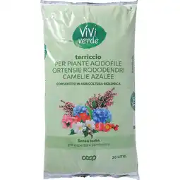 Coop TERRICCIO PER PIANTE ACIDOFILE VIVI VERDE offerta