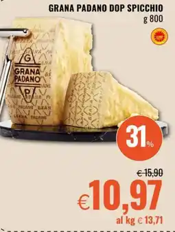 Famila Grana padano dop spicchio offerta