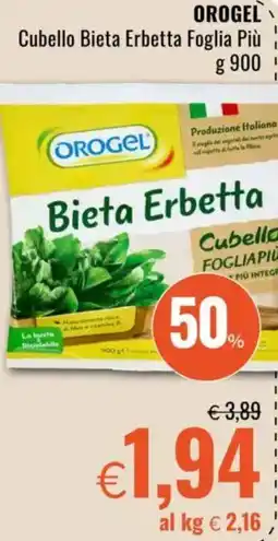 Famila OROGEL Cubello Bieta Erbetta Foglia Più offerta