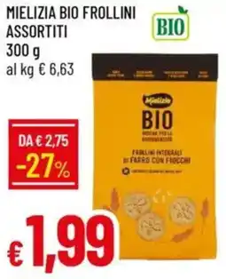 IperFamila Mielizia bio frollini assortiti offerta