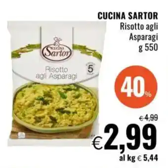 Famila CUCINA SARTOR Risotto agli Asparagi offerta