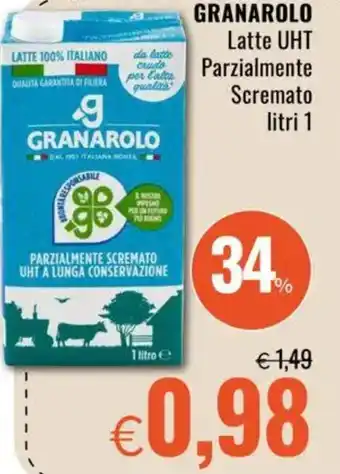 Famila GRANAROLO Latte UHT Parzialmente Scremato offerta