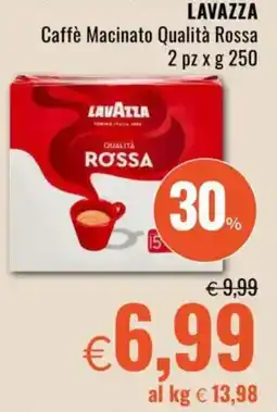 Famila LAVAZZA Caffè Macinato Qualità Rossa offerta