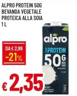 IperFamila Alpro protein bevanda vegetale proteica alla soia offerta