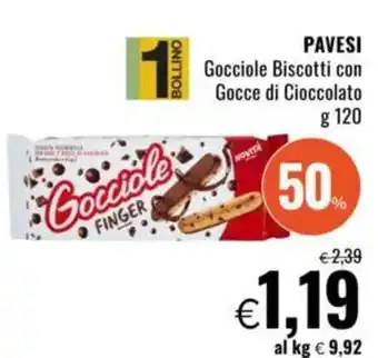 Famila PAVESI Gocciole Biscotti con Gocce di Cioccolato offerta