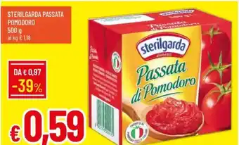 IperFamila Sterilgarda passata pomodoro offerta