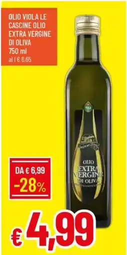 IperFamila Olio viola le cascine olio extra vergine di oliva offerta