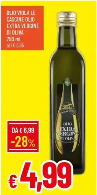 IperFamila Olio viola le cascine olio extra vergine di oliva offerta