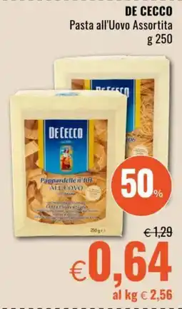 Famila DE CECCO Pasta all'Uovo Assortita offerta