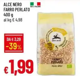 IperFamila Alce nero farro perlato offerta