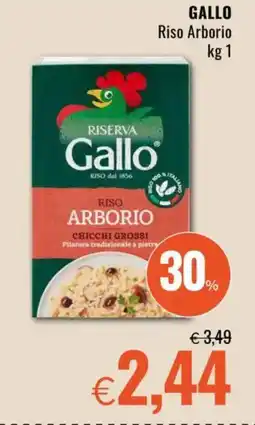 Famila GALLO Riso Arborio offerta