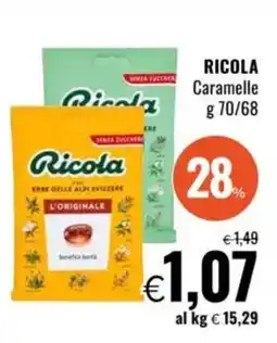 Famila RICOLA Caramelle offerta