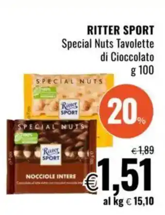 Famila RITTER SPORT Special Nuts Tavolette di Cioccolato offerta