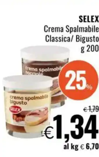 Famila SELEX Crema Spalmabile Classica/ Bigusto offerta