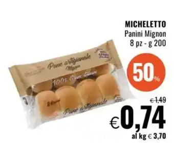 Famila MICHELETTO Panini Mignon 8 pz offerta