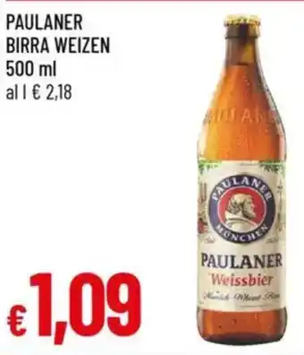 IperFamila Paulaner birra weizen offerta